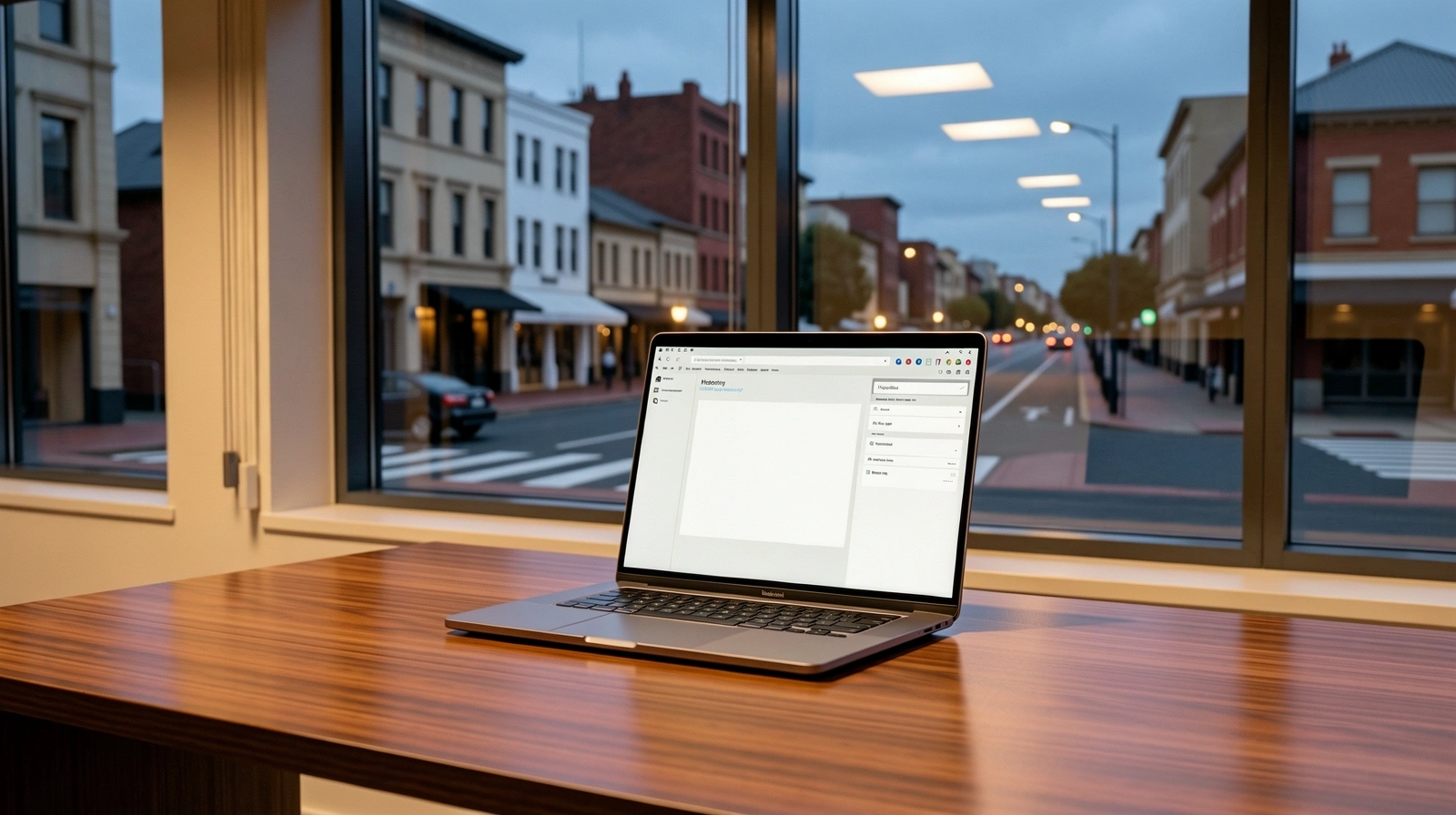 Professional financial workspace at AeroRobyn Digital